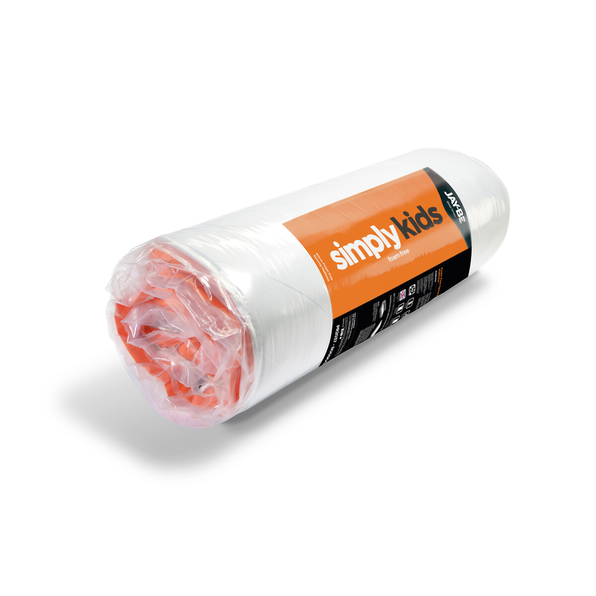 Jay-Be® Simply Kids® Foam Free Sprung Mattress orange, JAY-BE
