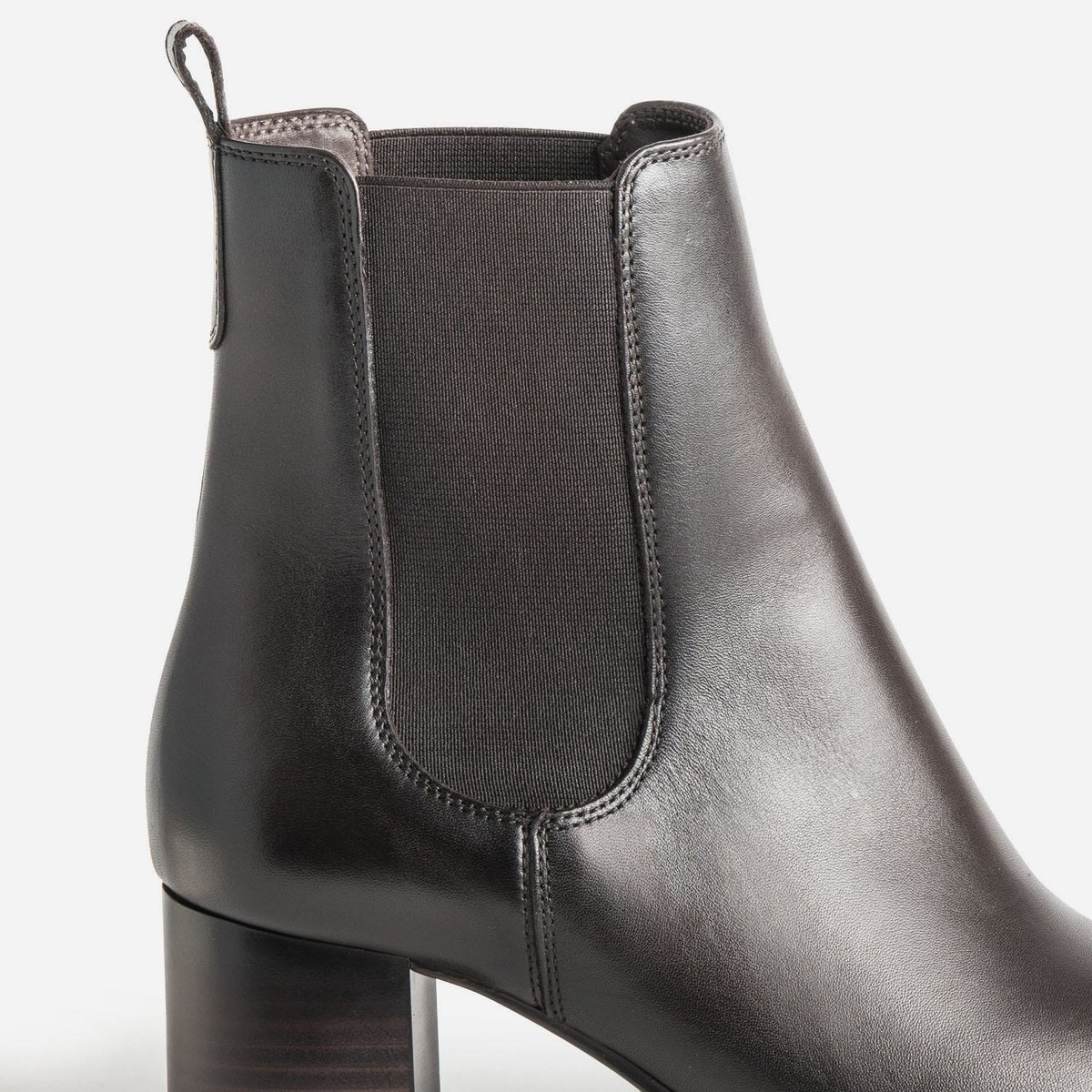 Boots À Talon en cuir NOHA marron, ERAM