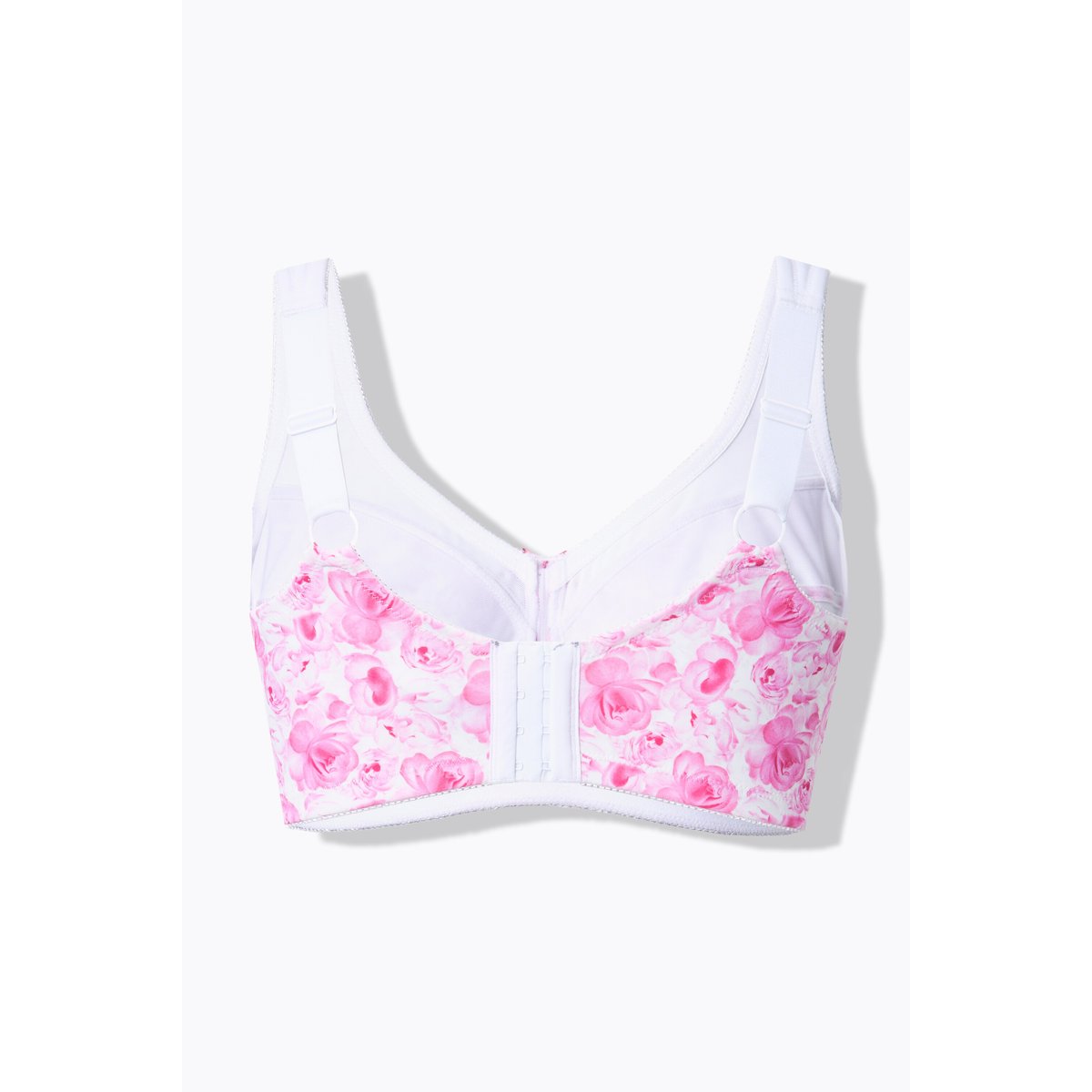 Soutien-gorge de maintien, motif roses rose, ULLA POPKEN