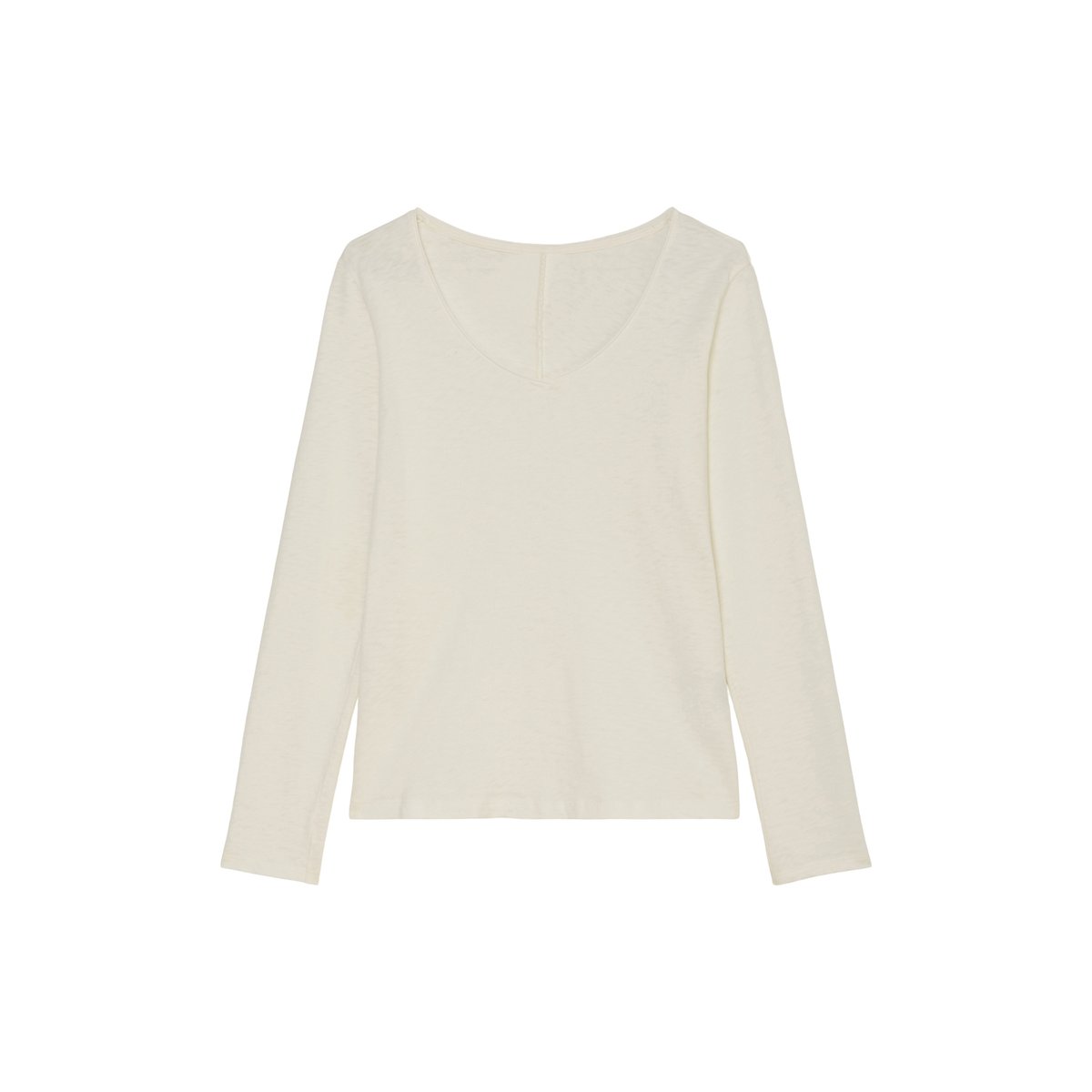 T-shirt long régulier En coton biologique premium blanc, MARC O’POLO DENIM