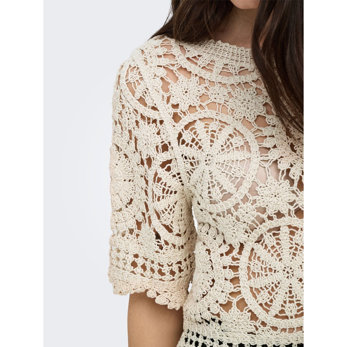 Pull En Maille birch, ONLY
