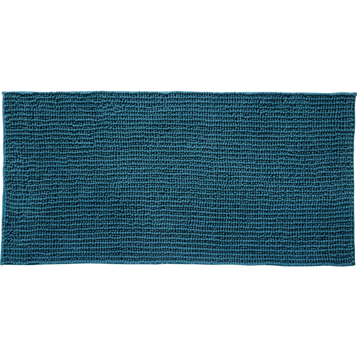 Tapis de bain chenille 60x180 en polyester uni FANI #00a1a0, GUY LEVASSEUR
