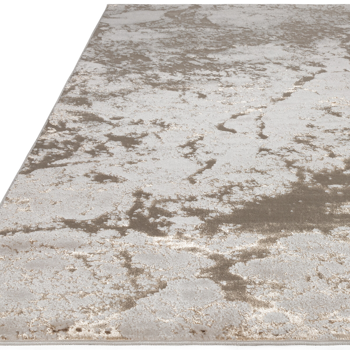 Marbled Metallic Champagne Rug champagne, SO'HOME
