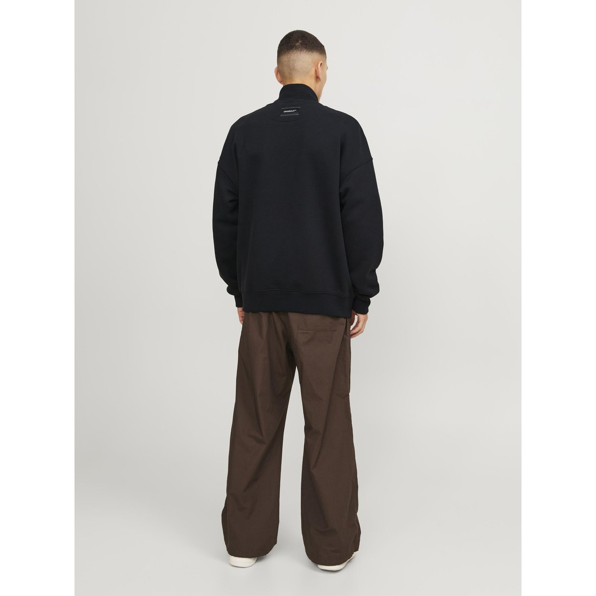 Sweat À Fermeture Éclair noire - black, JACK & JONES