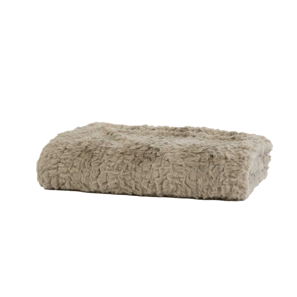 Plaid doux texturé naturel, SUD ETOFFE