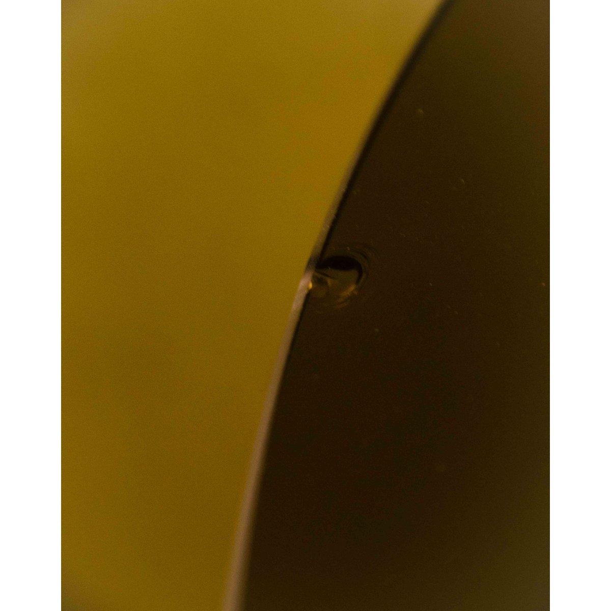 Table à manger en chrome et vert fumé Karla N°1255 - Bon état fumé, DEBONGOUT