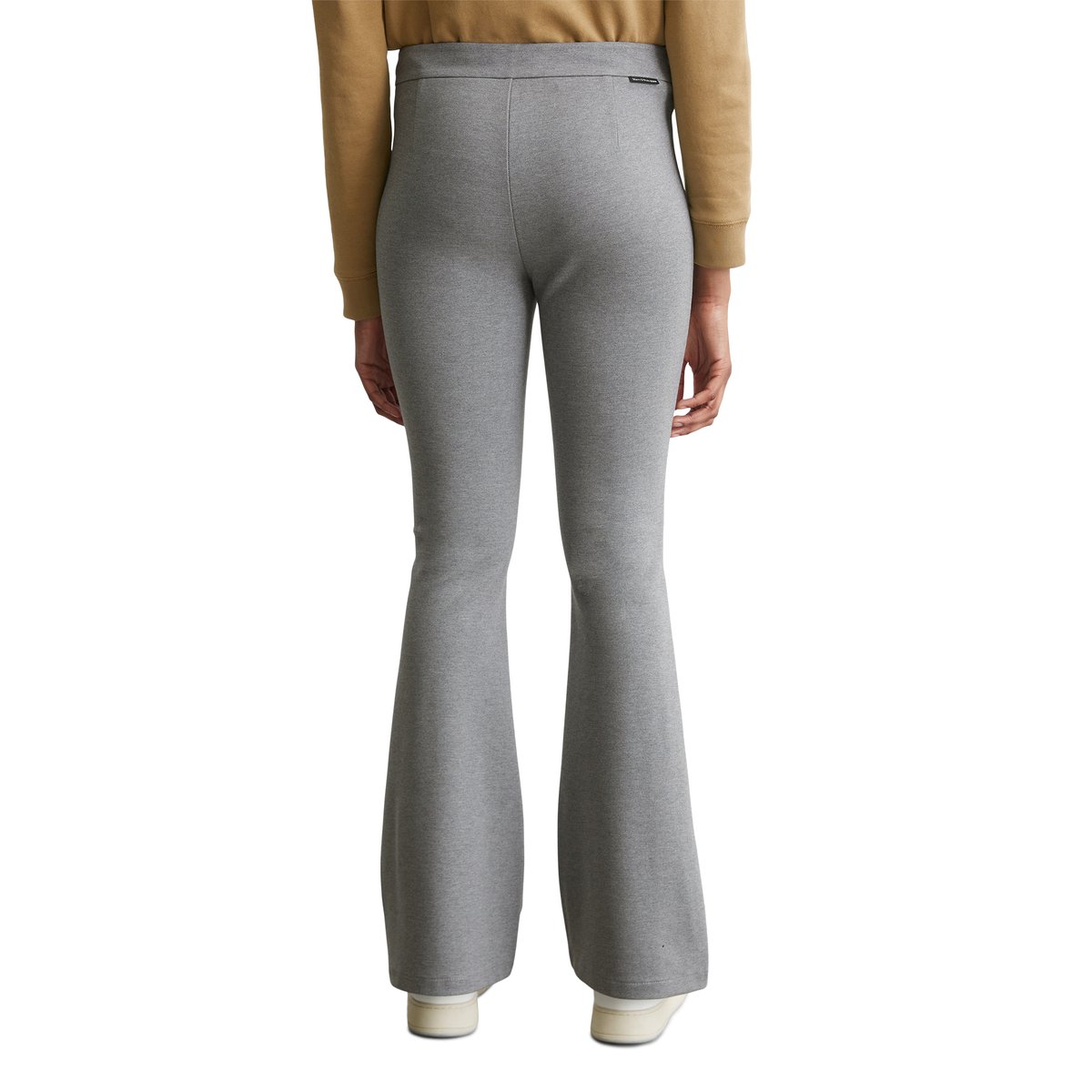 Pantalon en jersey bootcut en qualité interlock compacte gris, MARC O’POLO DENIM