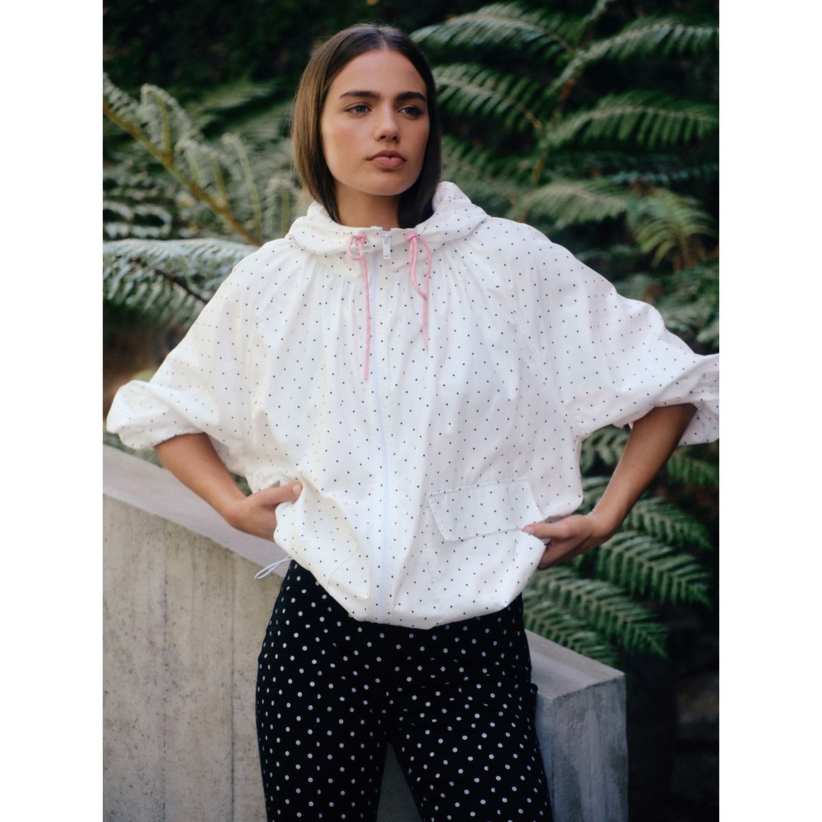 Veste résistante à l'eau polka dot, NEXT