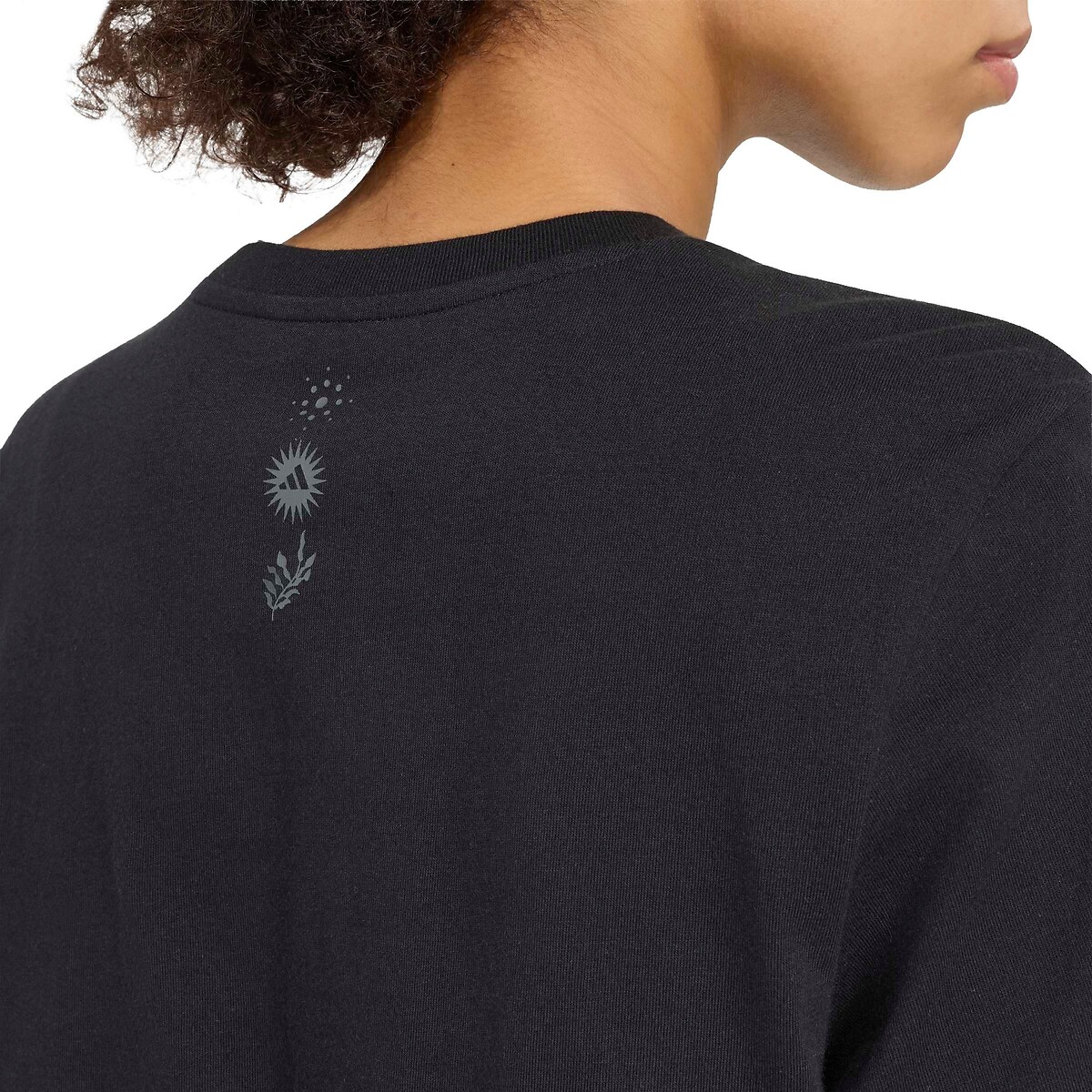 T-shirt manches courtes imprimé léopard noir, ADIDAS SPORTSWEAR