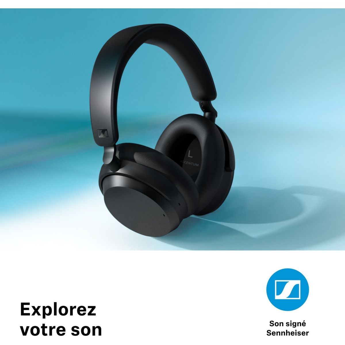 Casque Accentum Wireless Noir noir, SENNHEISER