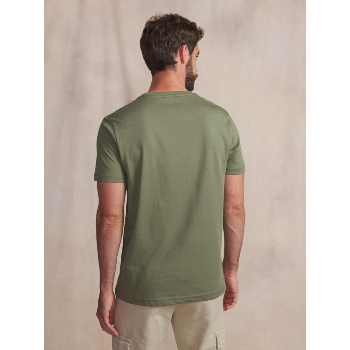 T-shirt manches courtes KERANTEE kaki, TBS