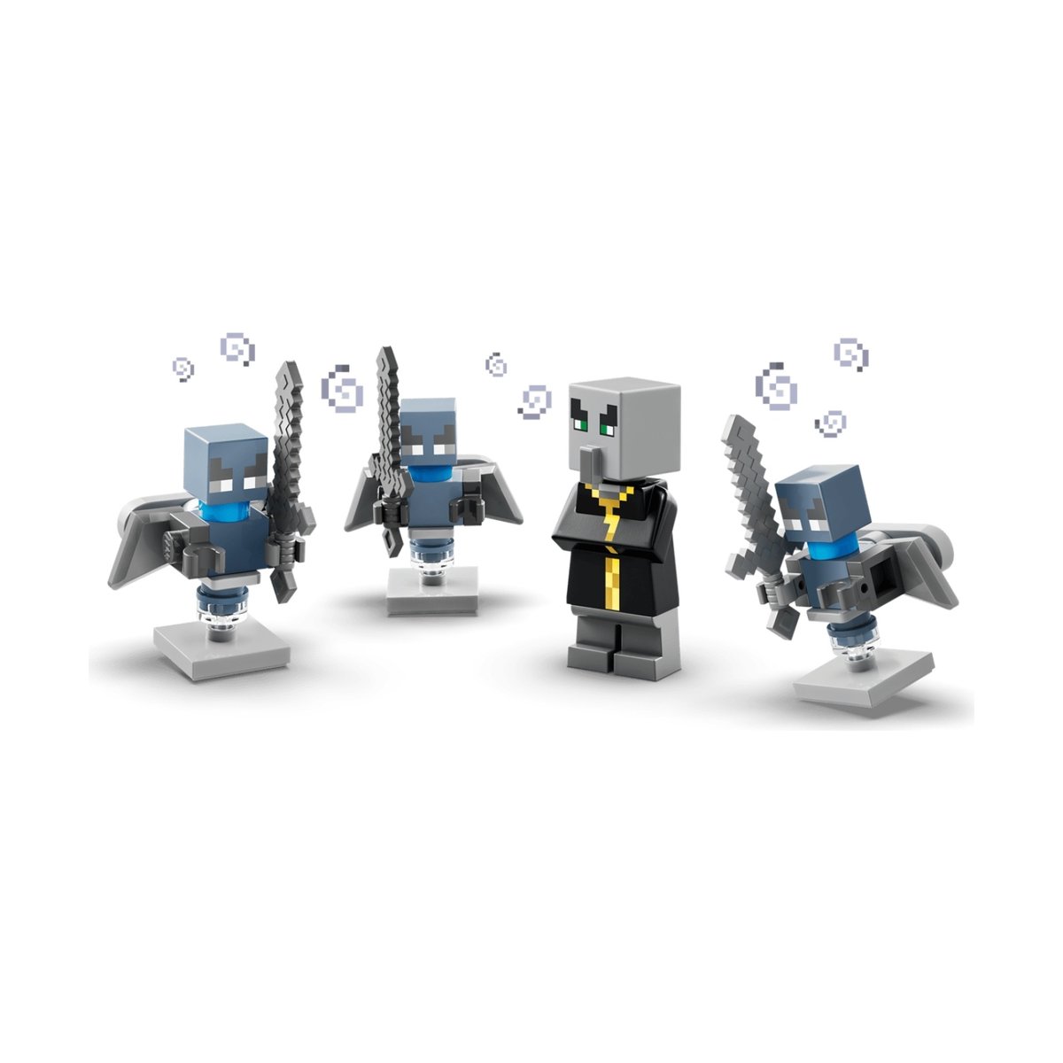 Minecraft L'Évocateur à l'attaque du village multicolore, LEGO
