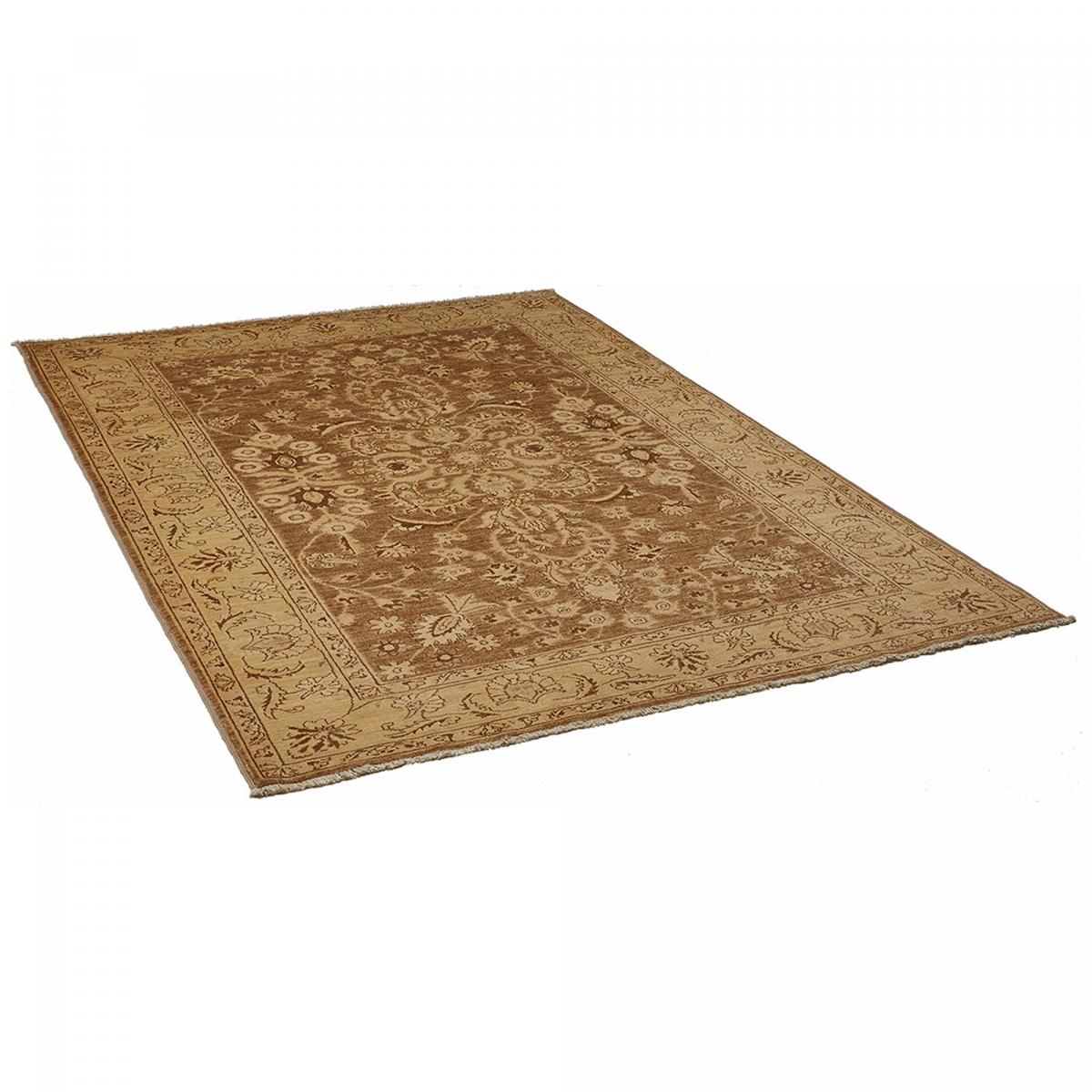 Authentique tapis d'Orient fait main en laine ZIEGLER 11 marron, UN AMOUR DE TAPIS