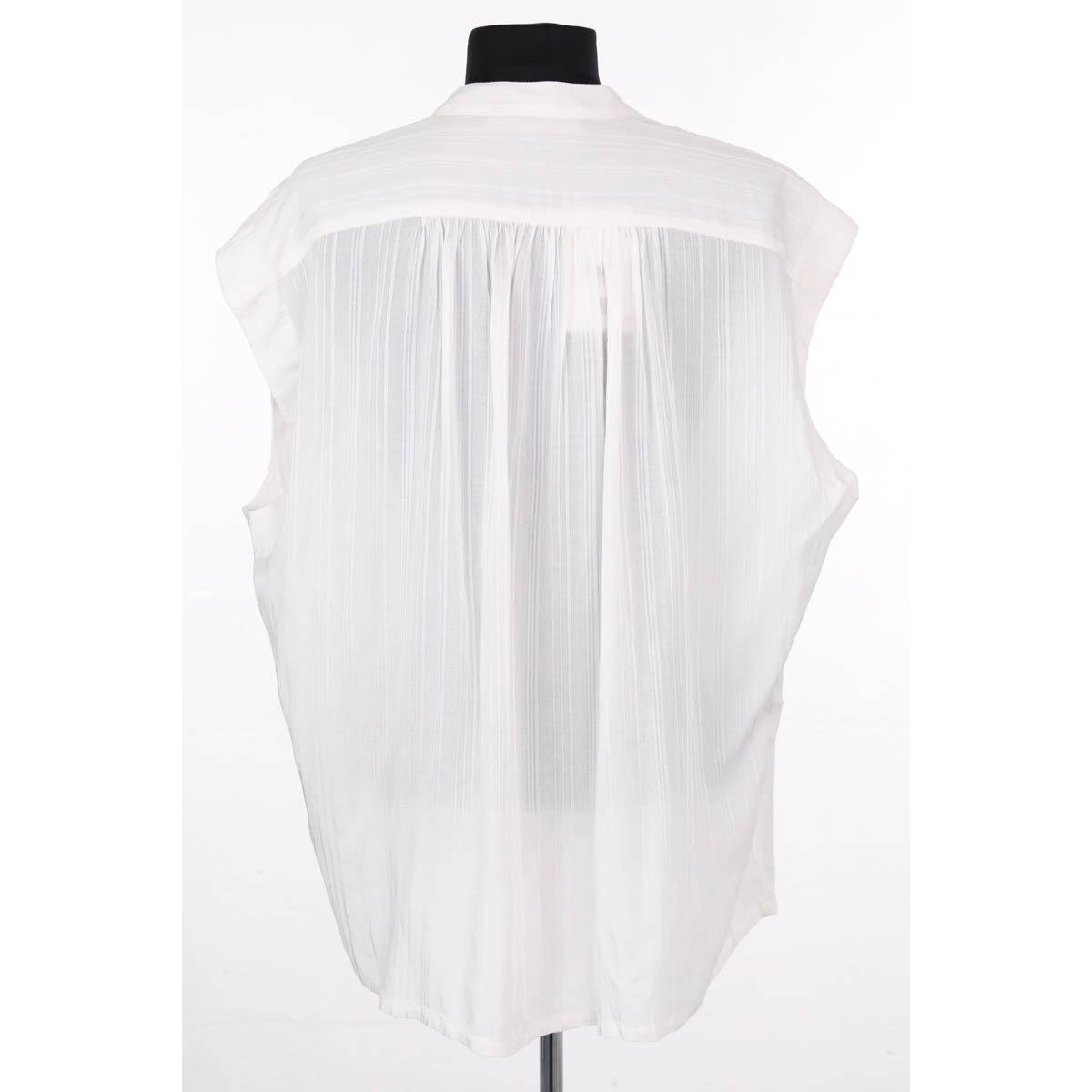 Blouse - Très Bon État blanc, VANESSA BRUNO