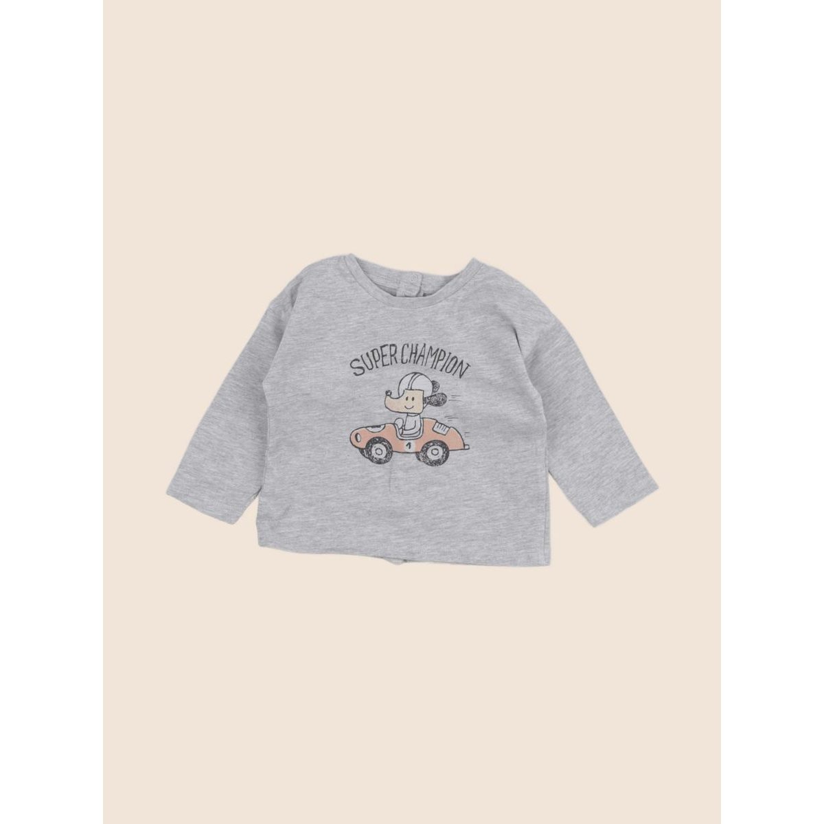 Tee-shirt - Très bon état gris, VERTBAUDET