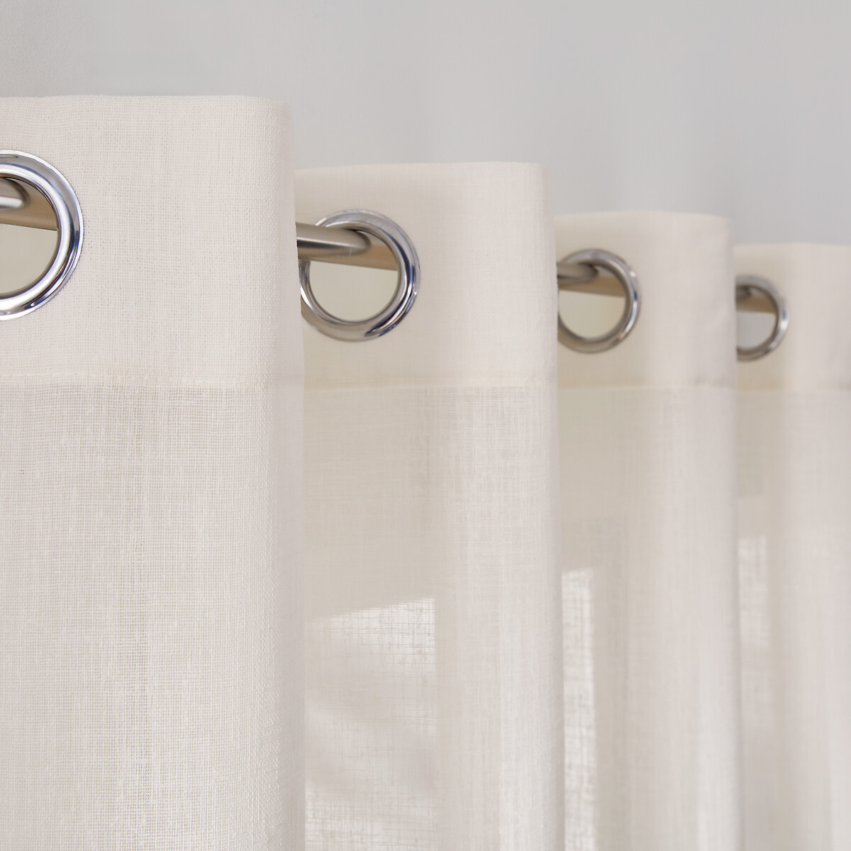 Cortina con ojales, Nyong crudo, LA REDOUTE INTERIEURS