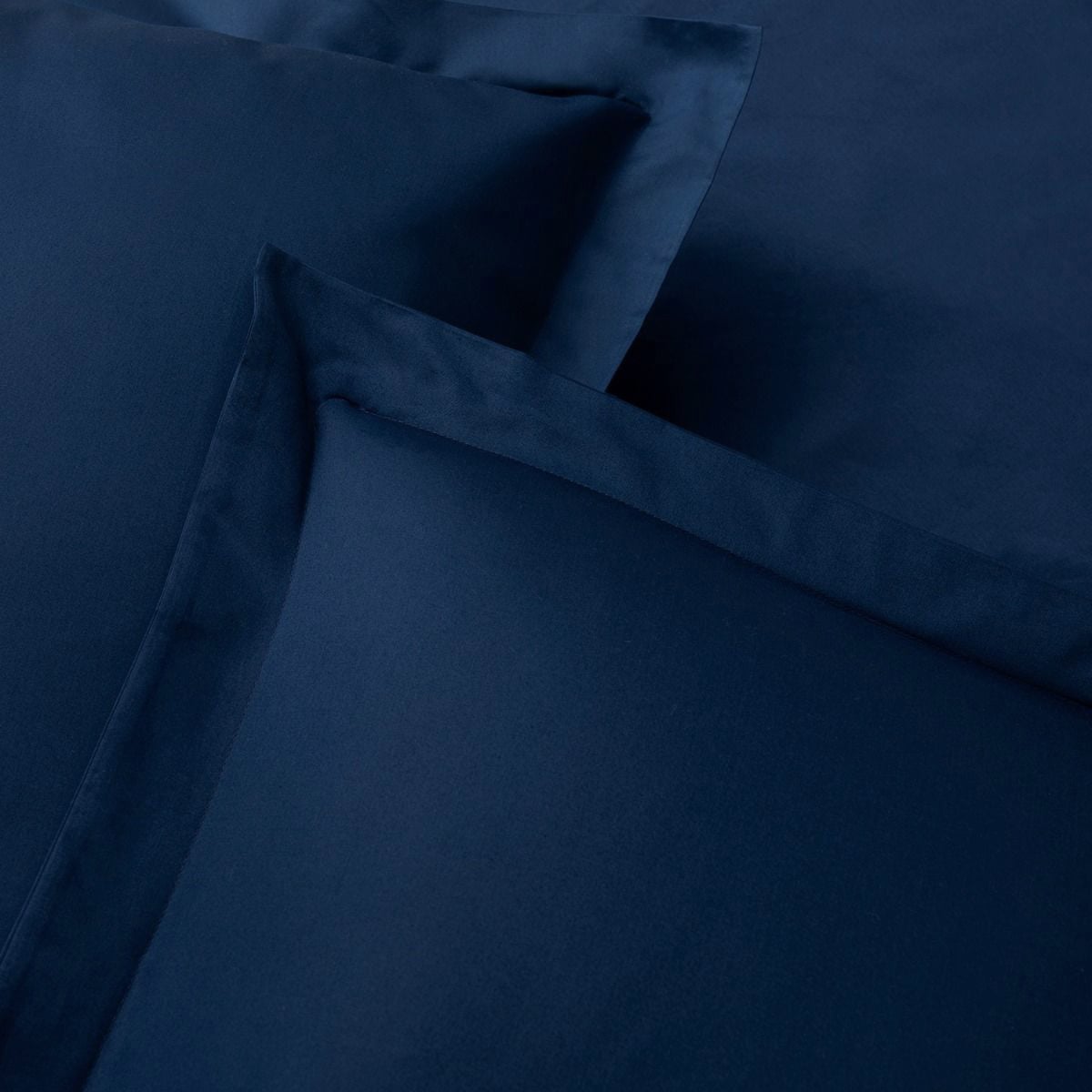 Housse de couette satin de coton égyptien 240 fils - 600tc NEW YORK bleu, COTTON & CO