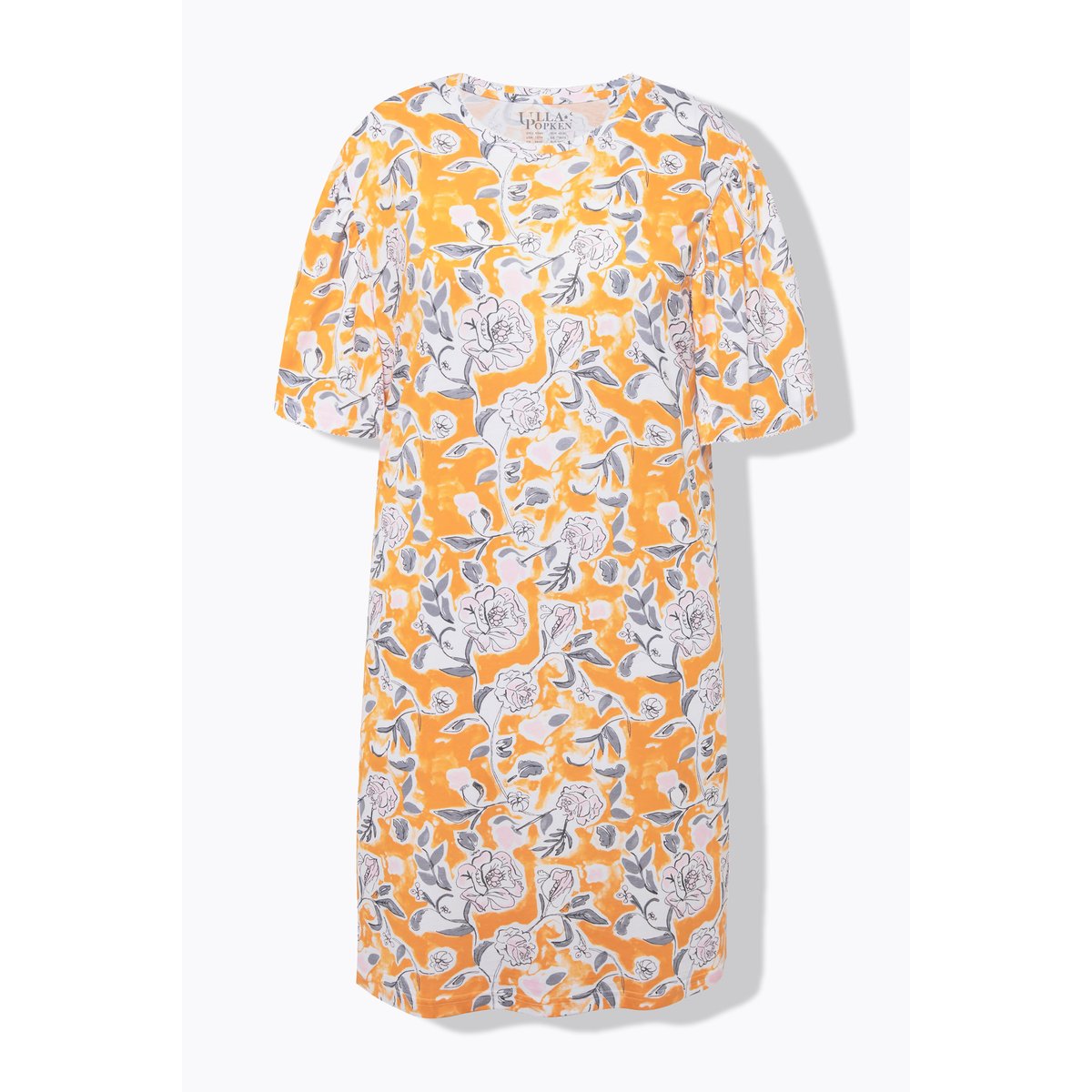 Grands t-shirts pour la nuit, lot de 2 gris béton, ULLA POPKEN