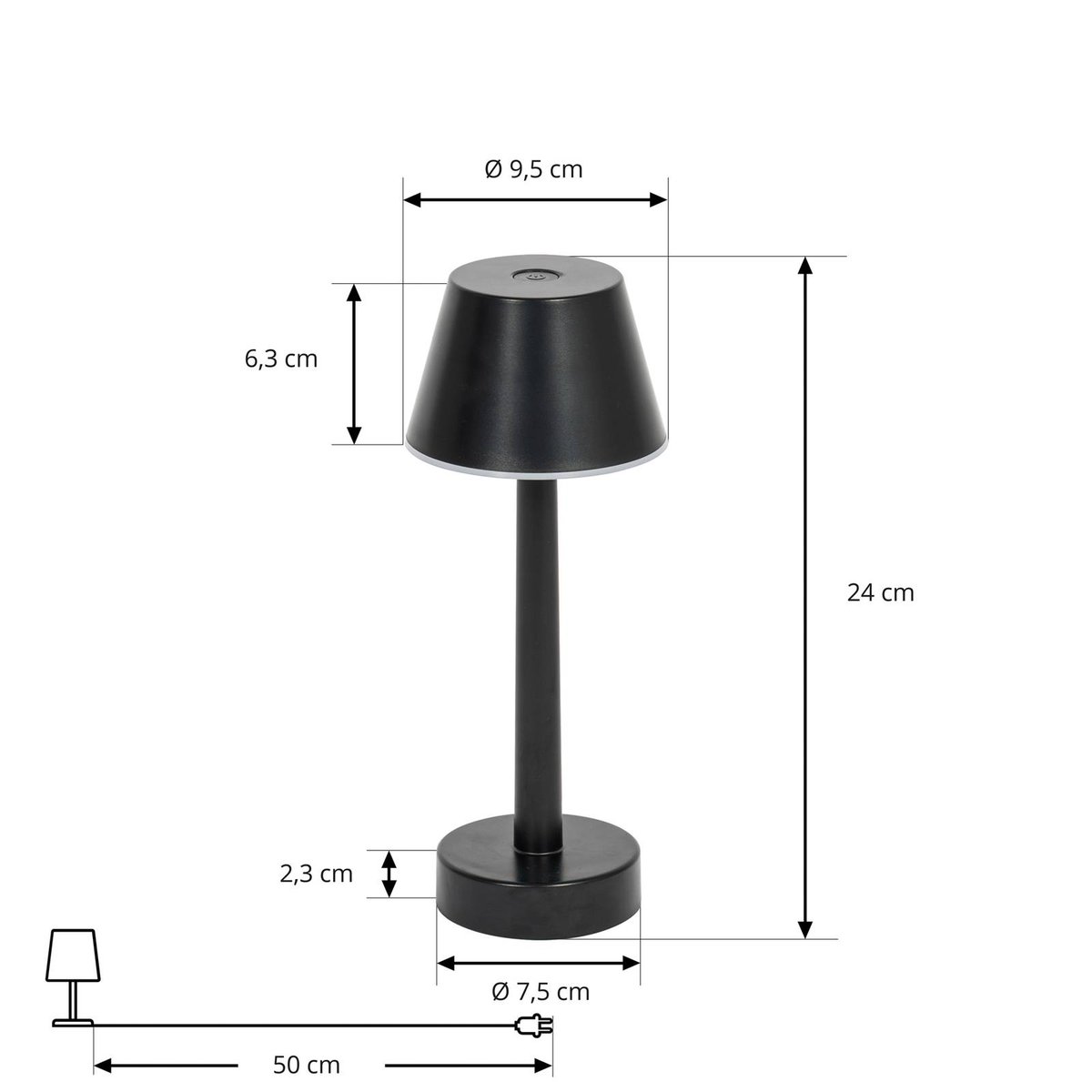 moderneLED, Gaja noir, LINDBY
