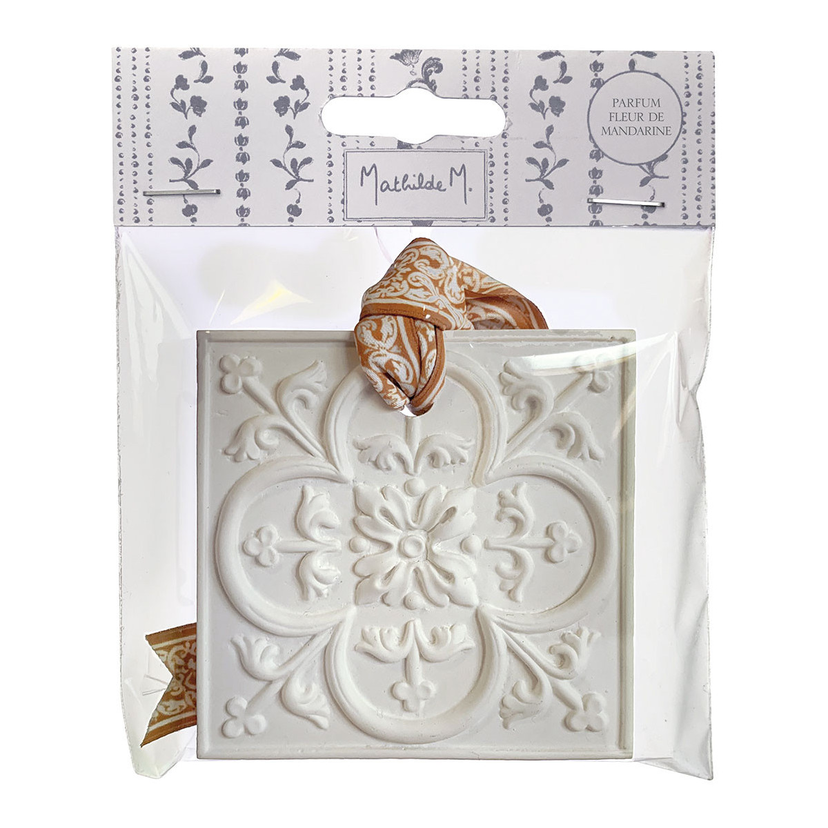 Décor parfumé Azulejo - Fleur de Mandarine blanc, MATHILDE M