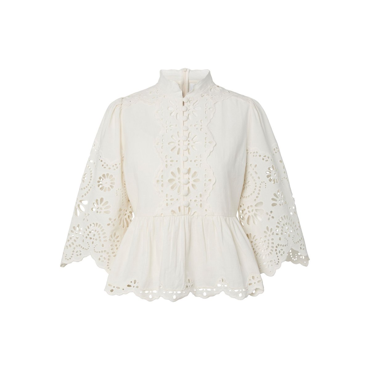 Top Manches 3/4 blanc - pristine1, YAS