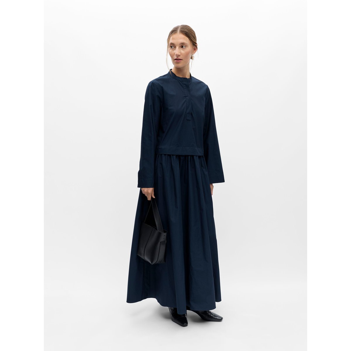 Robe Longue bleu - sky captain1, OBJECT