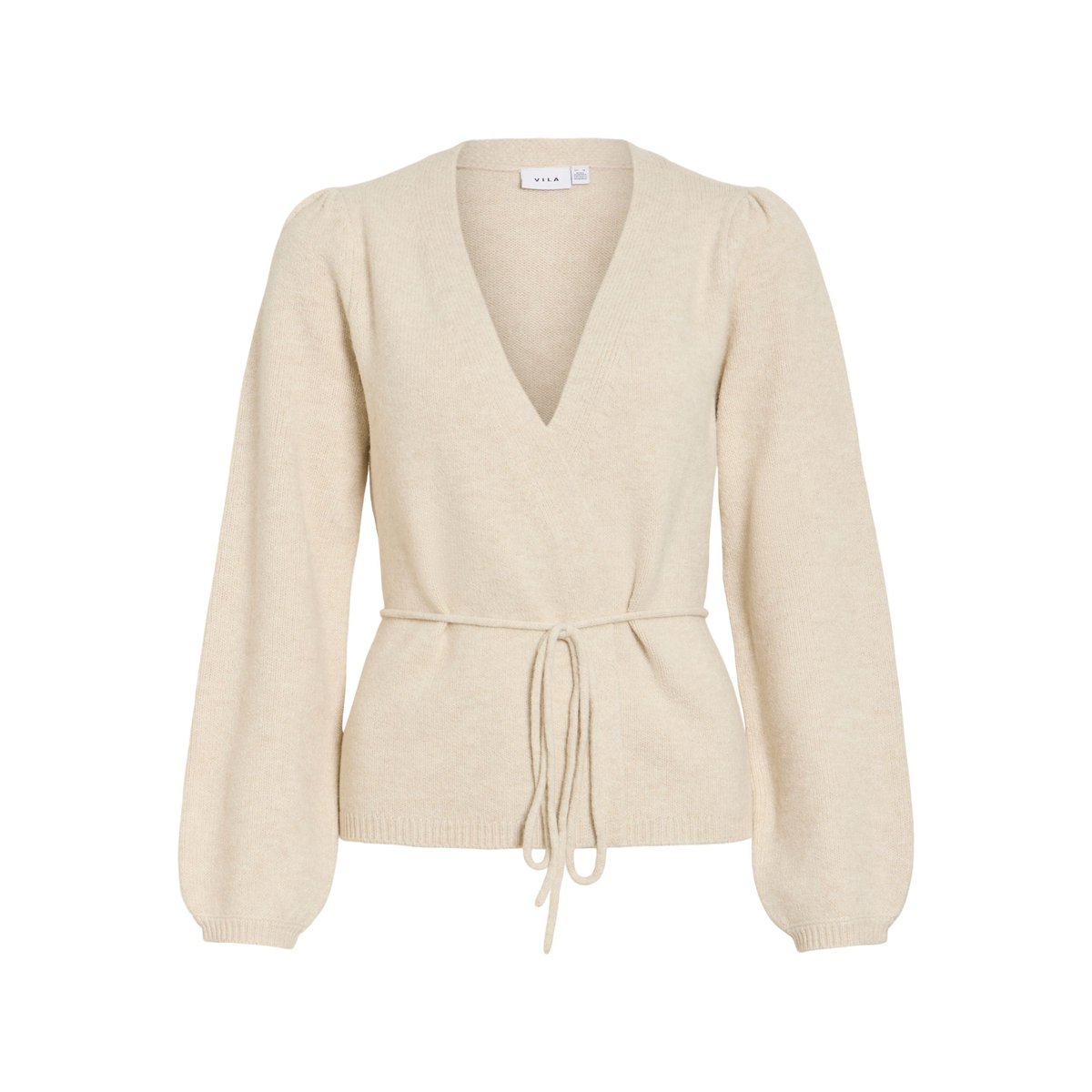 Cardigan En Maille gris - birch1, VILA