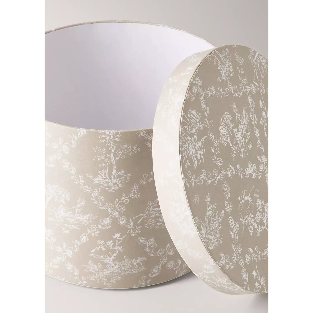 Boîte moyenne pour enfant imprimée marron moyen, MANGO HOME