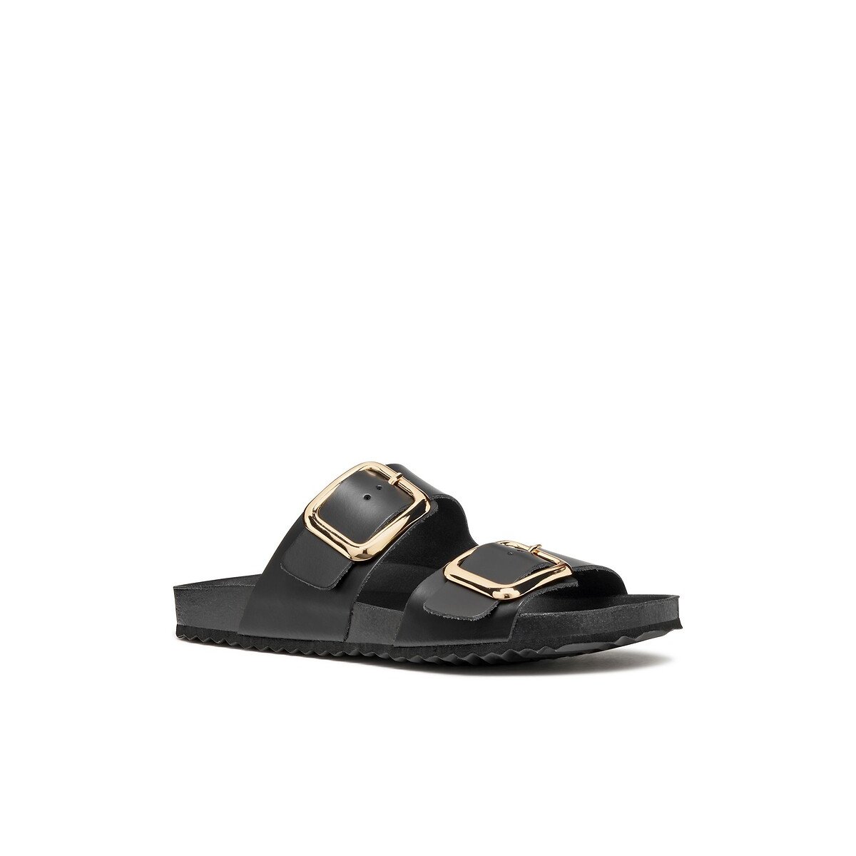 Brionia Large Buckle Mules black, GEOX