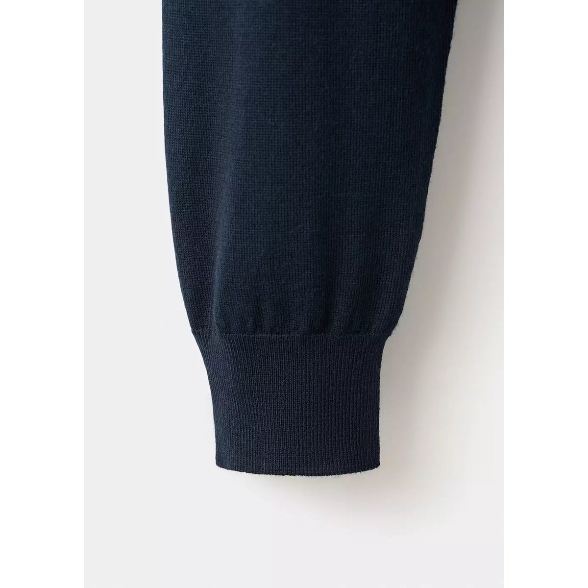 Cardigan 100 % laine mérinos bleu marine, MANGO MAN