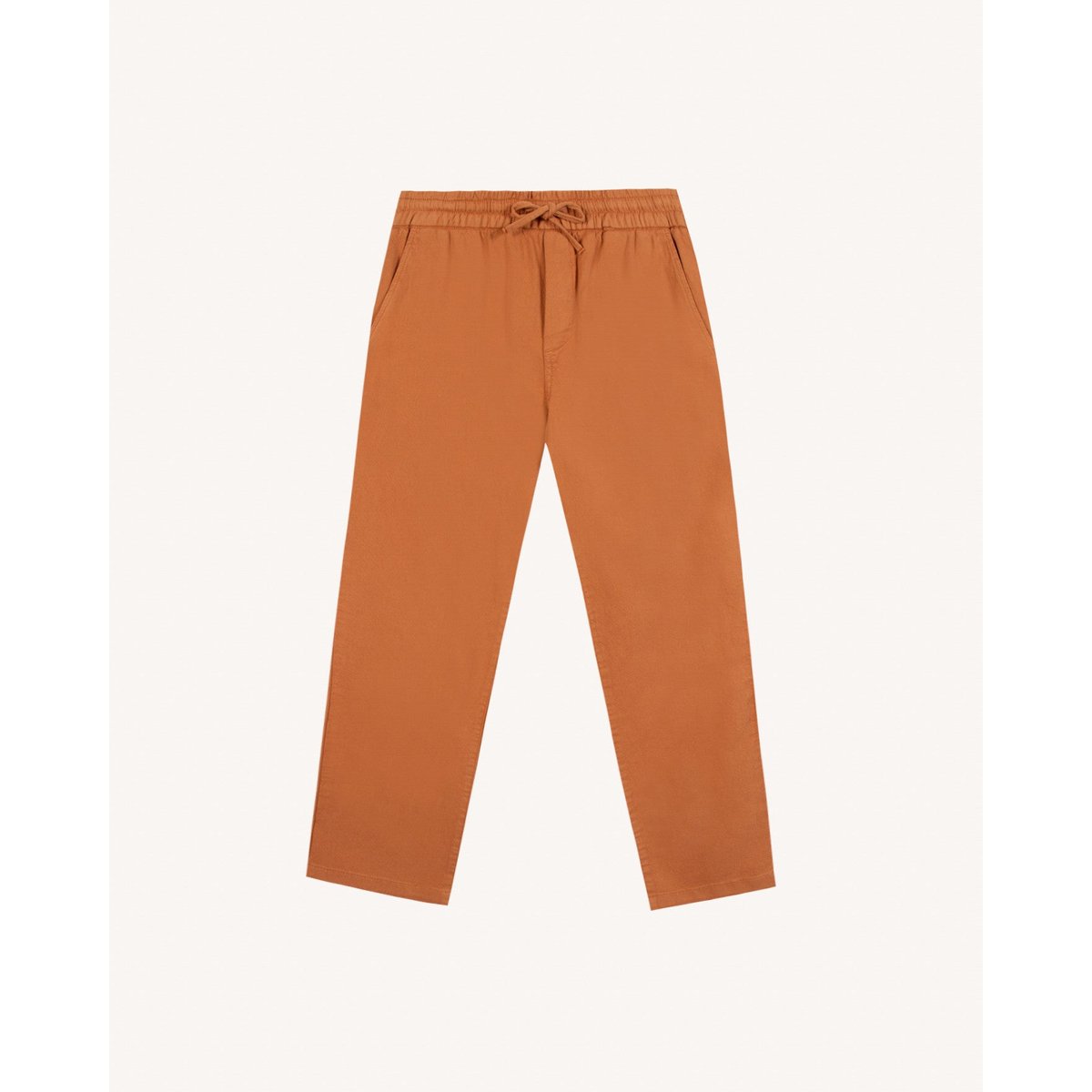 Pantalon élastique DREUILLE brique clair, FAGUO