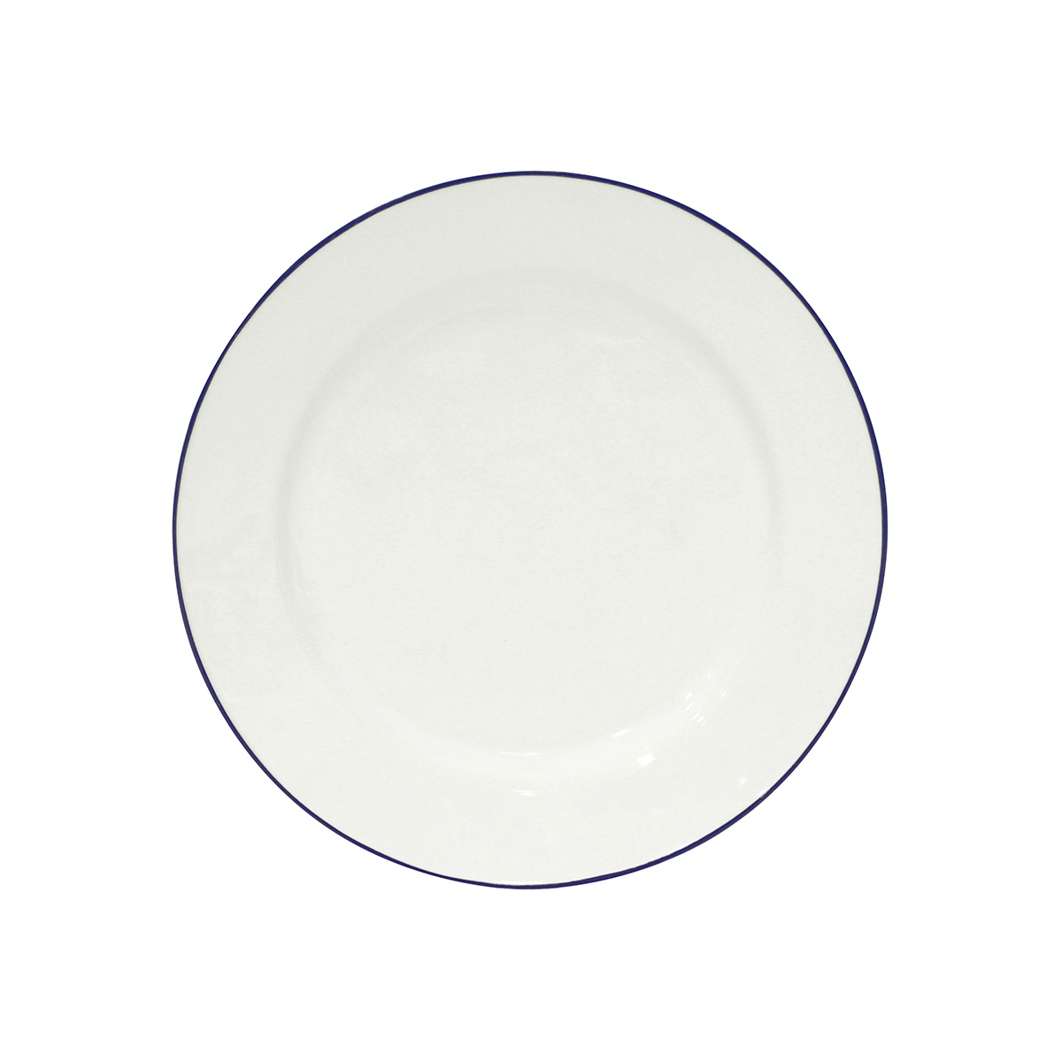 Assiette à dîner 28 BEJA blanc et bleu, COSTA NOVA