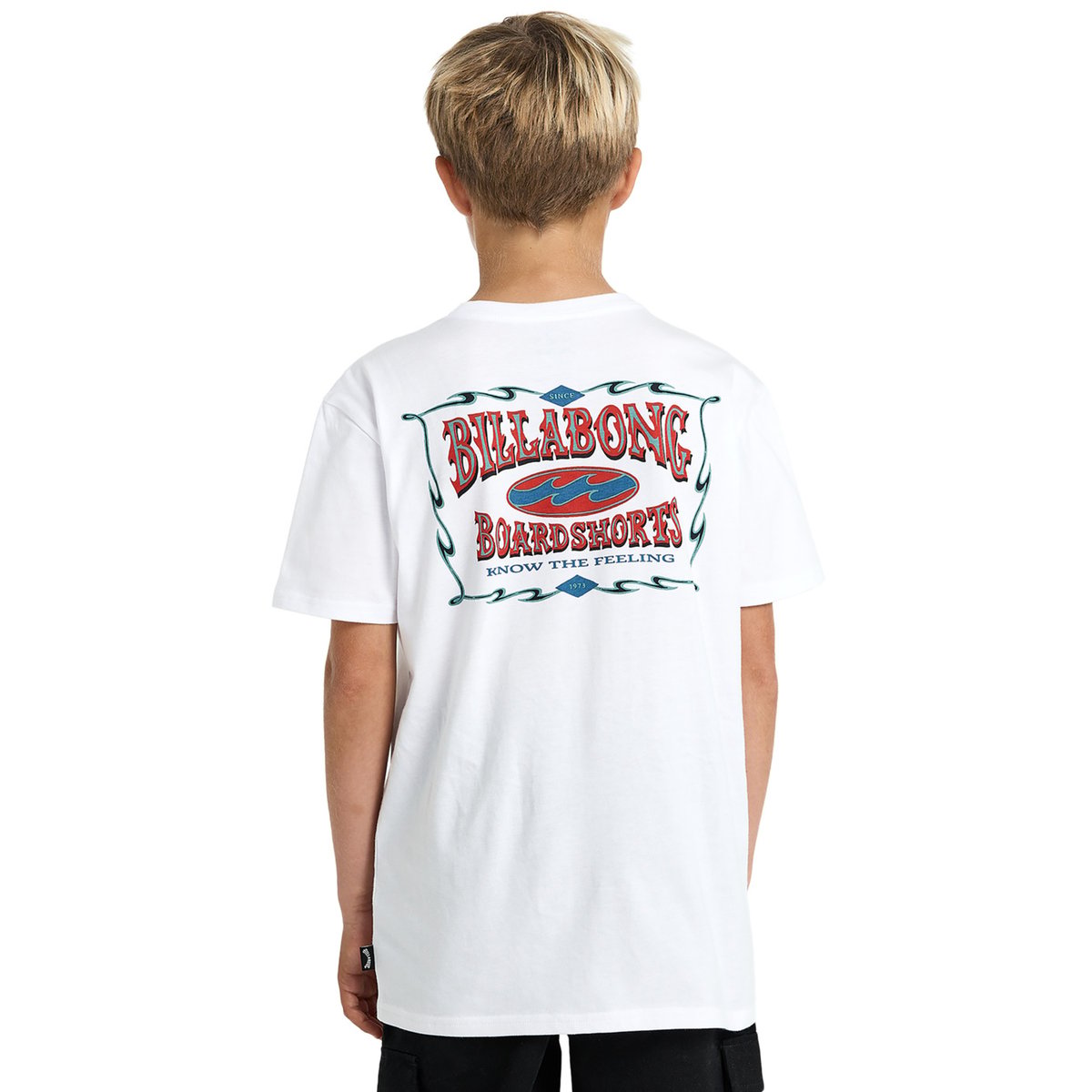T shirt manches courtes DOUBLE SPREAD blanc white, BILLABONG