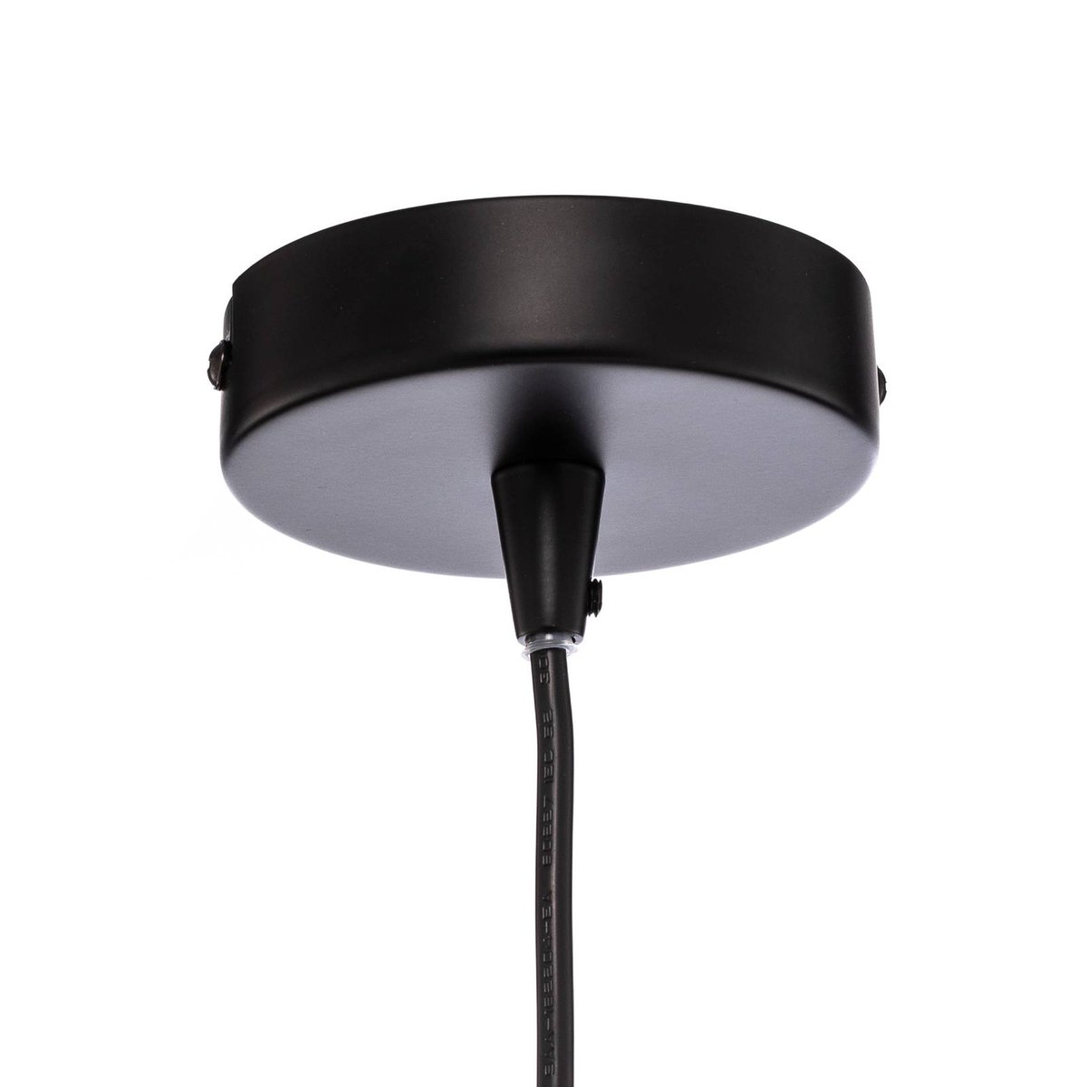 Suspension en verre vintage, Belarion ambre, LINDBY