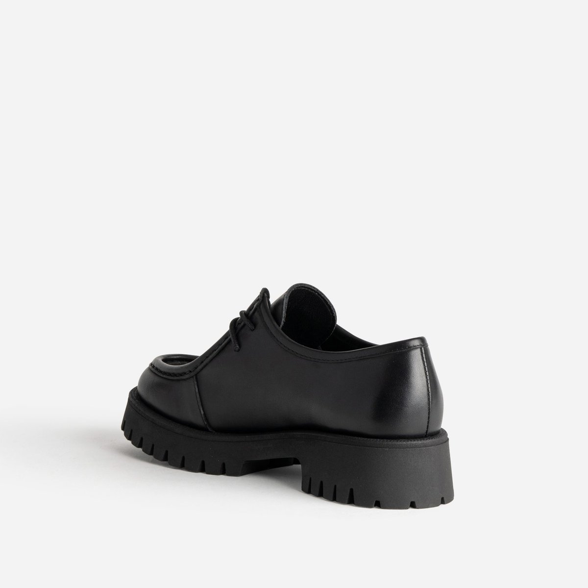 Derby en cuir FAHRA noir, ERAM