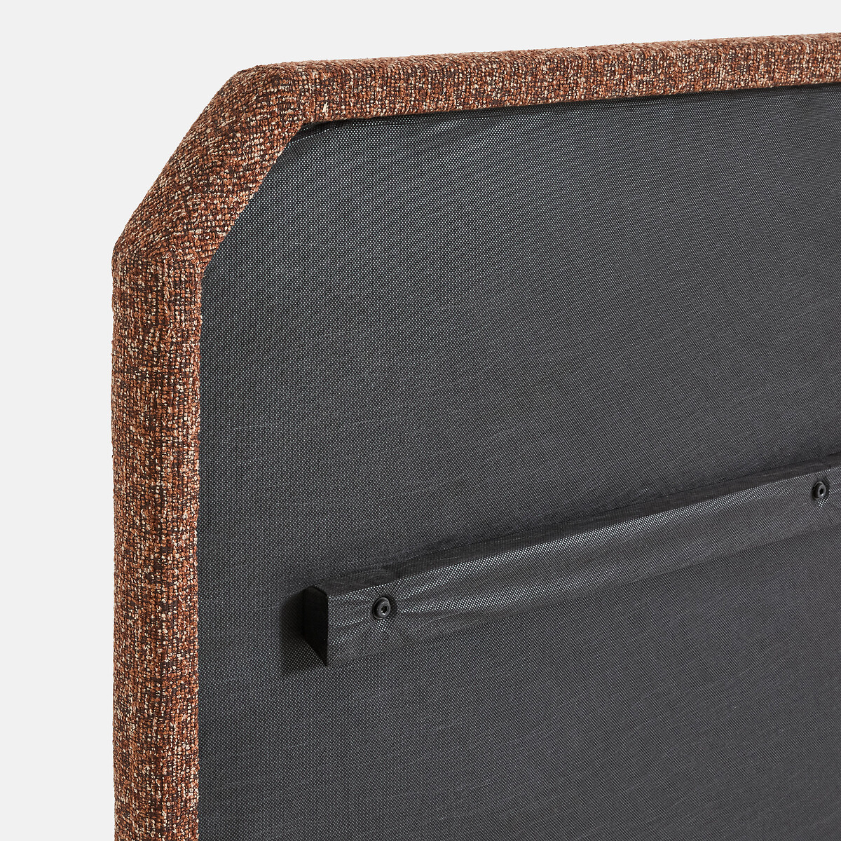 Tête de lit rembourrée, bi-matière, DONEA terracotta, LA REDOUTE INTERIEURS