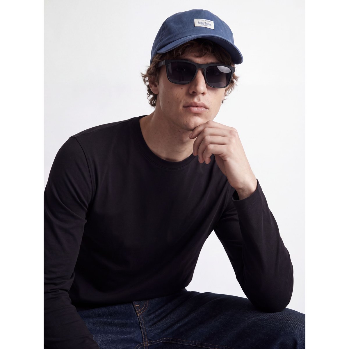 T-Shirt black 1, JACK & JONES