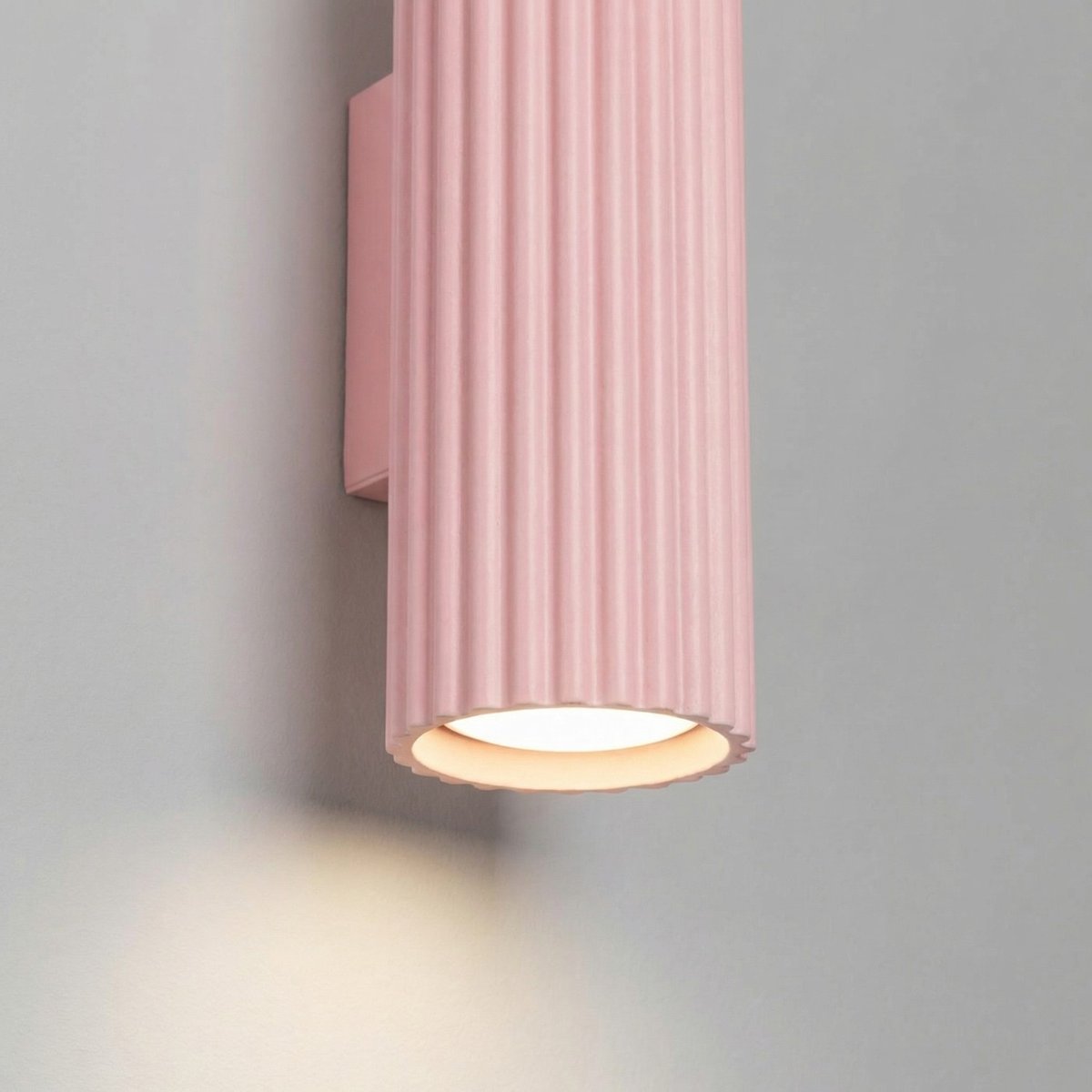 Applique murale Aluminium Rose GU10 2 KARBON rose, EDEN