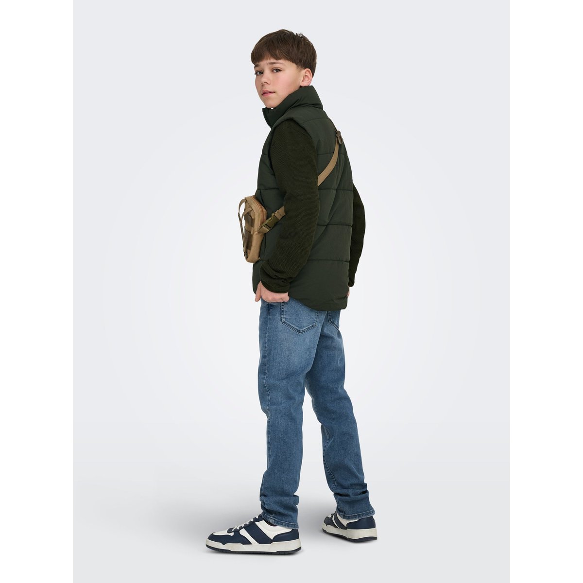 Doudoune Sans Manches rosin, ONLY & SONS JUNIOR