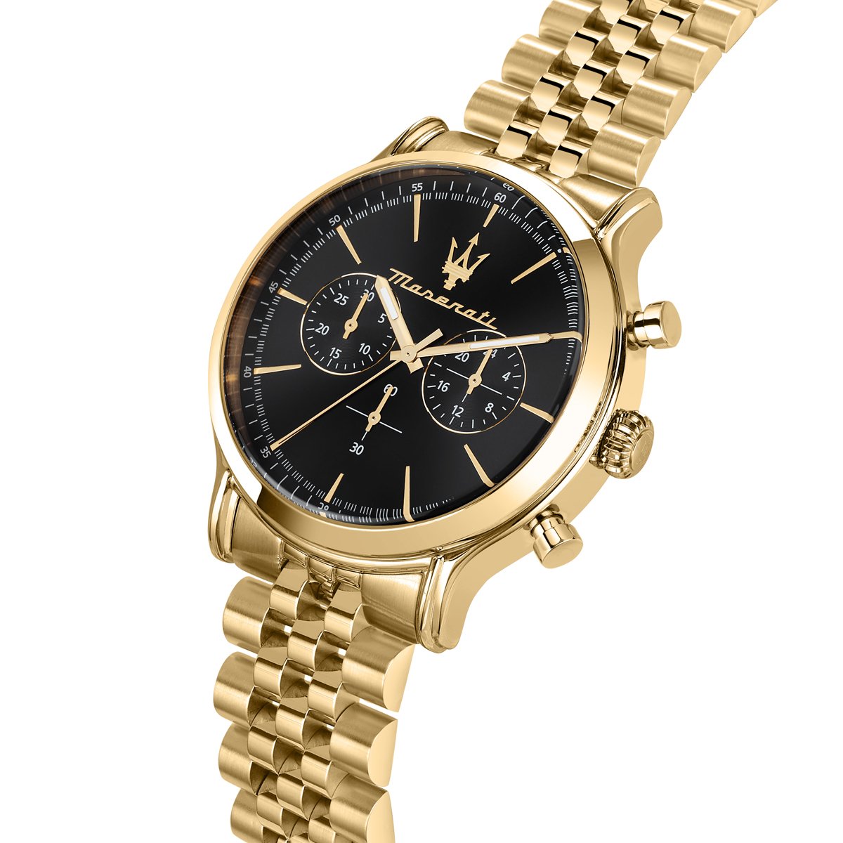 Montre Analogique EPOCA doré noir doré, MASERATI
