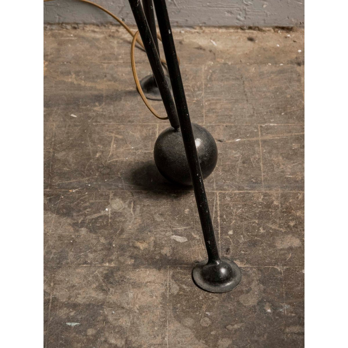 Lampadaire bowling Julien N°373 - Bon état noir, DEBONGOUT