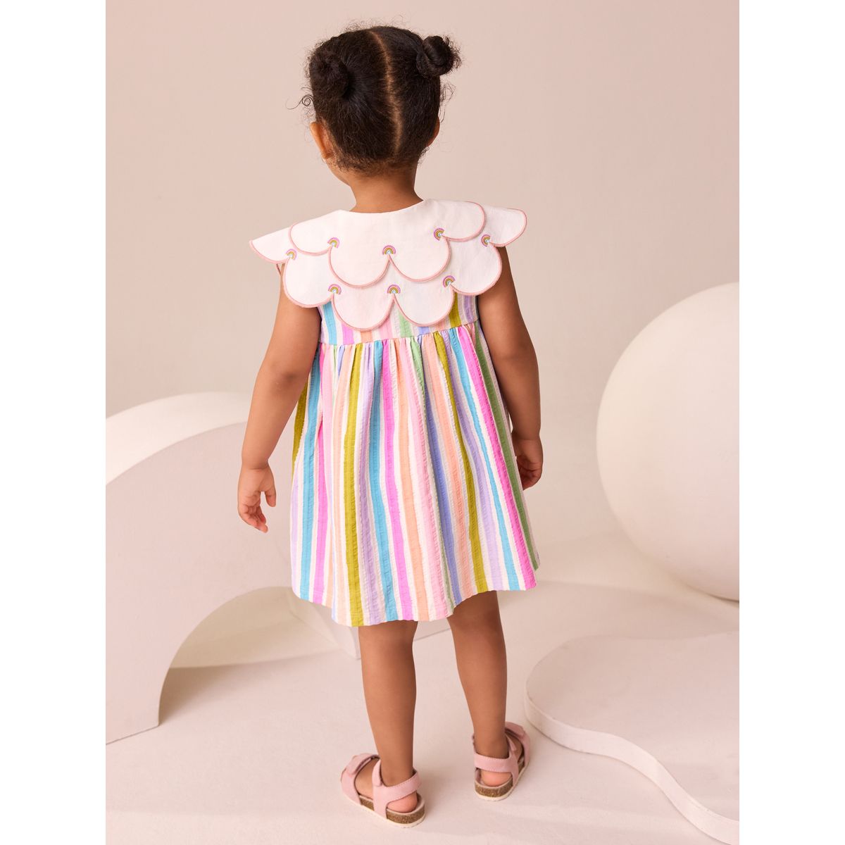 Robe d’été avec col arc-en-ciel, NEXT