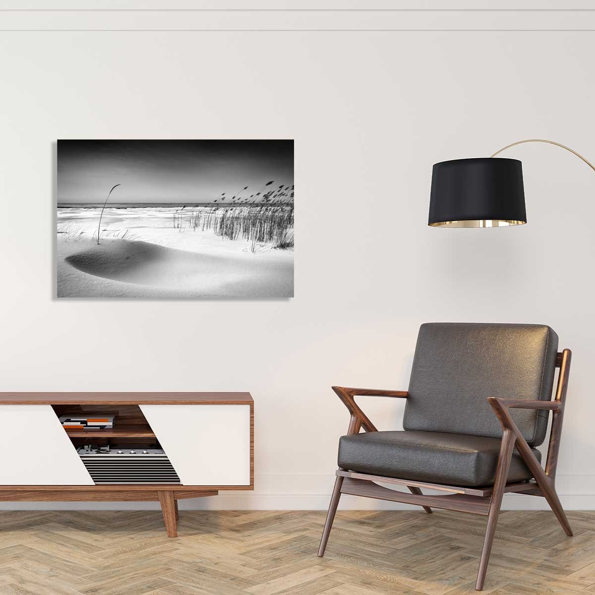 Tableau bord de plage on the beach tableau alu dibond, HEXOA