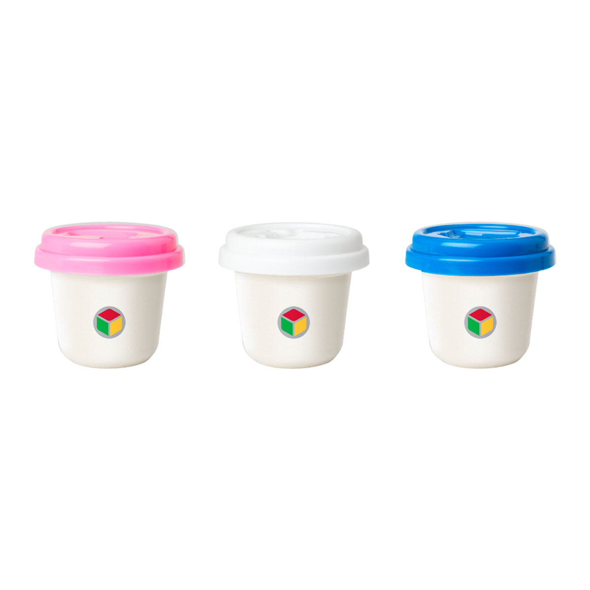 Coffret de pâte à modeler Poneys blanc, OXYBUL
