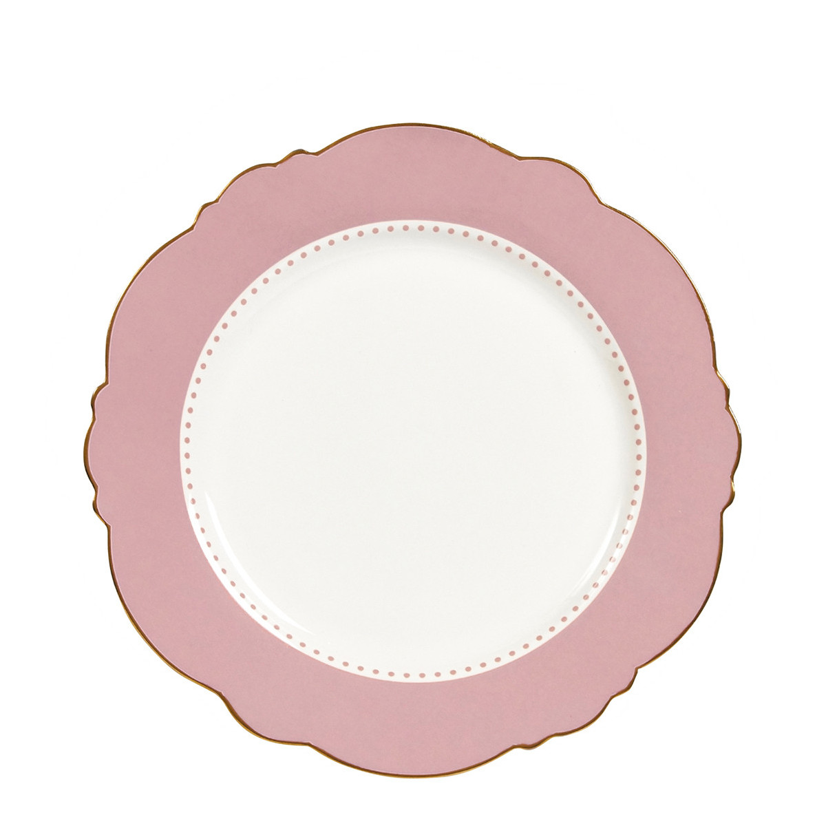 Assiette à dessert - Rose rose, MATHILDE M