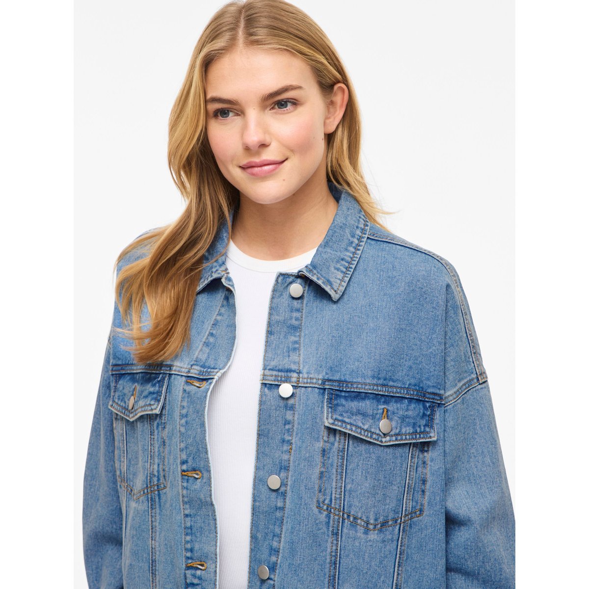 Veste En Jean light blue denim, VILA