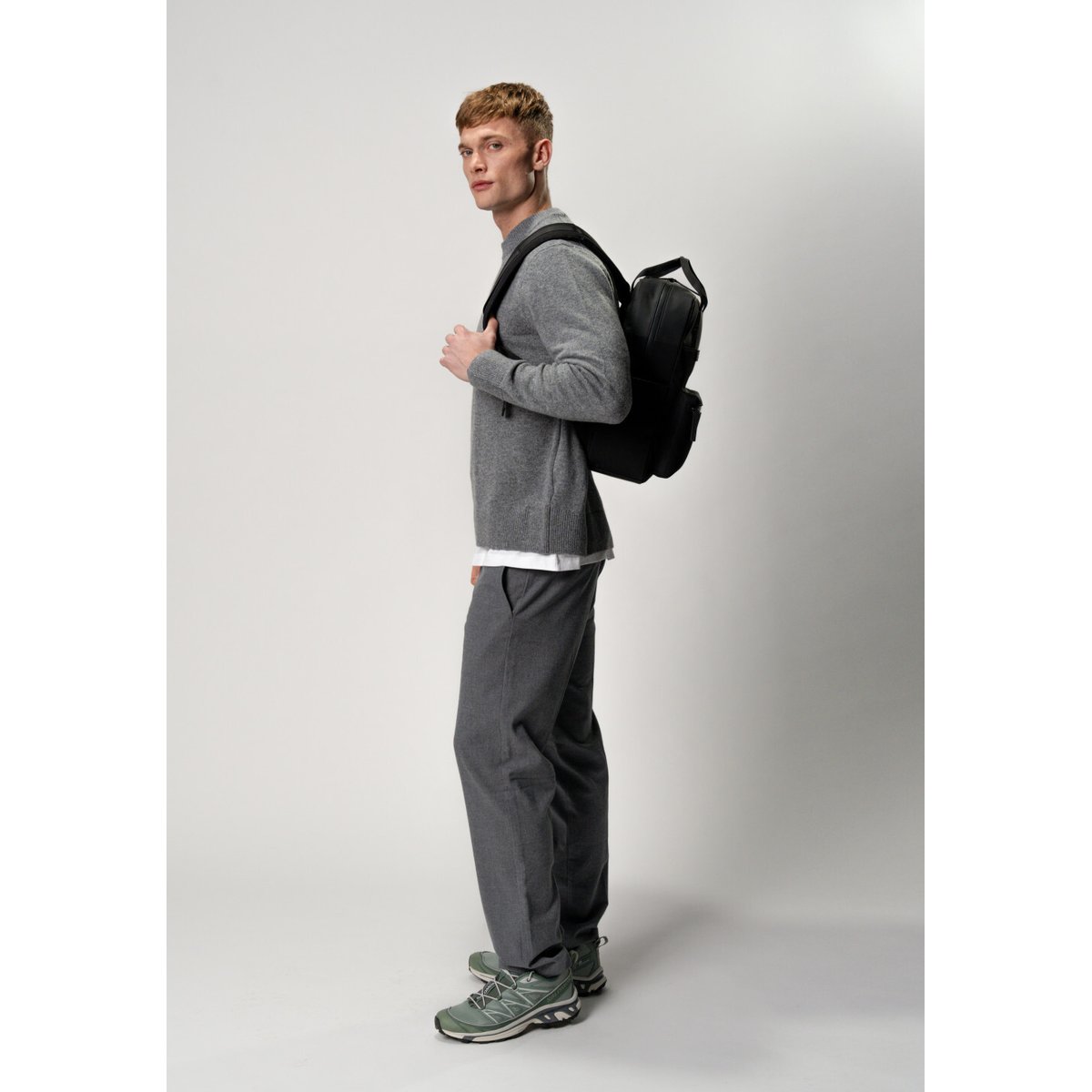 Rucksack BERGEN PRO noir, KAPTEN & SON