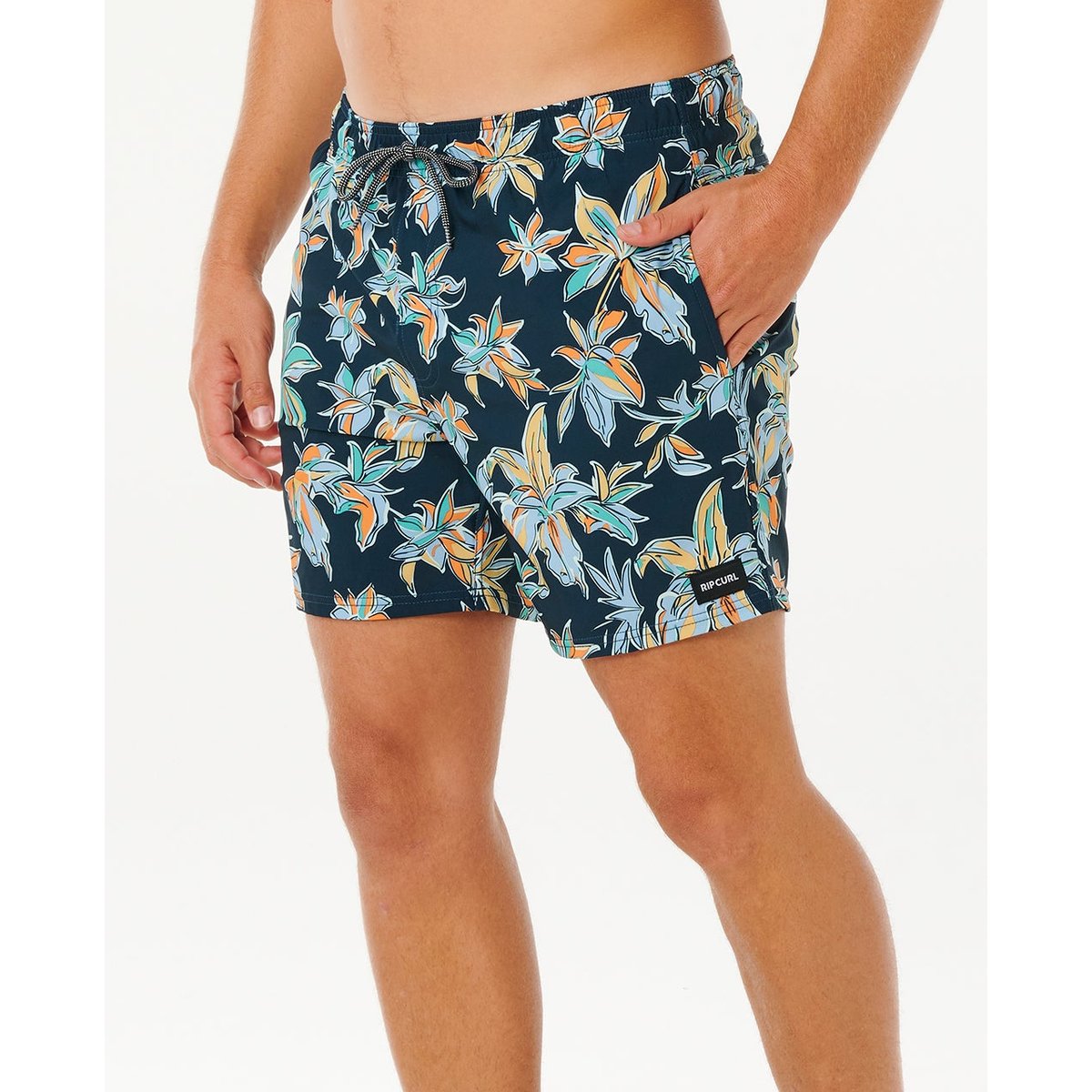 Short VOLLEY Sessions bleu marine foncé, RIP CURL
