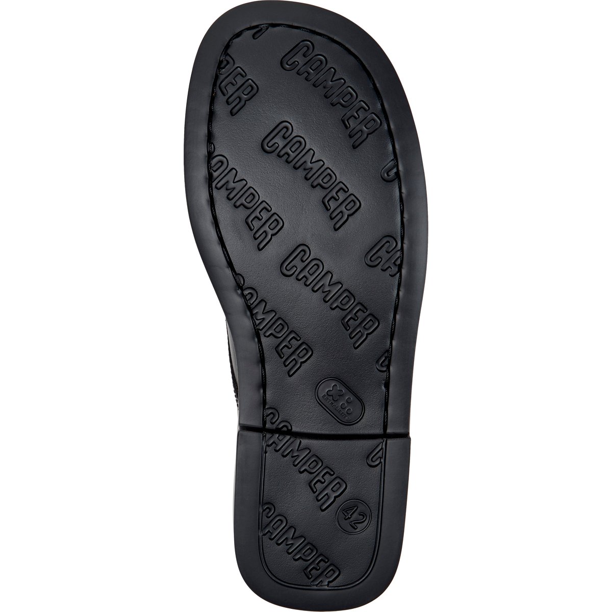 Derbies Don Smooth Leather noir 001, CAMPER