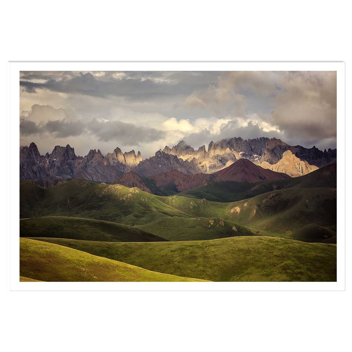 Affiche Plateau Tibetain affiche seule, HEXOA